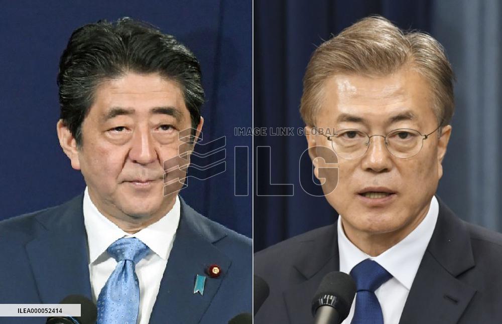 Abe, Moon hold 1st phone talks: official