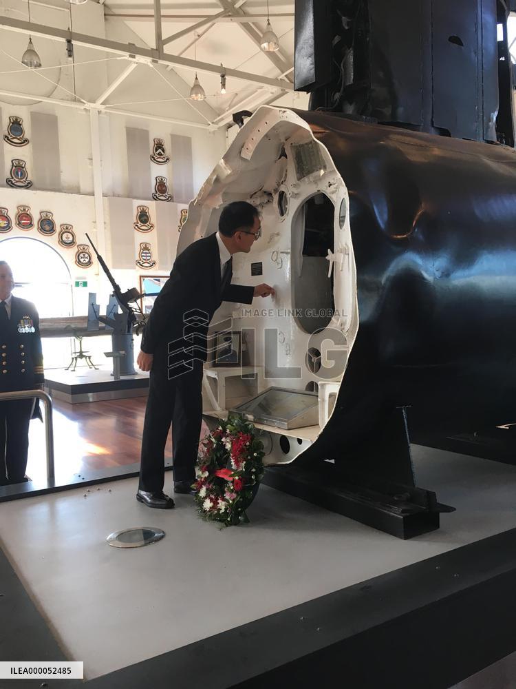 Australia marks 75th anniv. of Japan WWII submarine attack on Sydney
