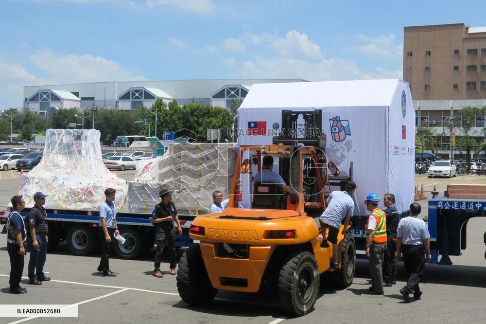Taiwan's 1st indigenous satellite to be launched on Aug. 25