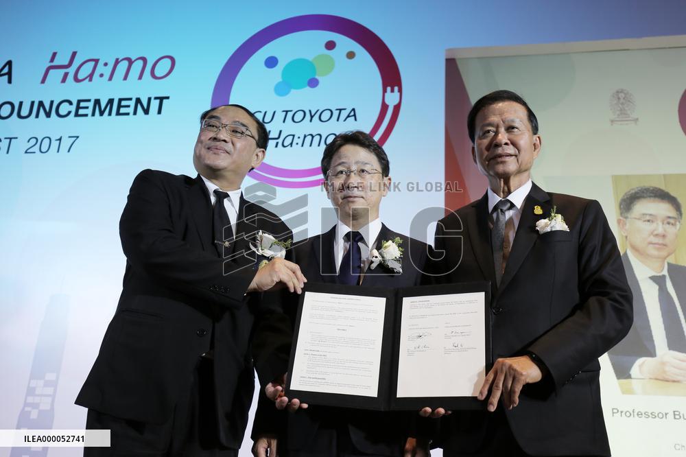 Toyota to test mini EV-sharing service in Thailand