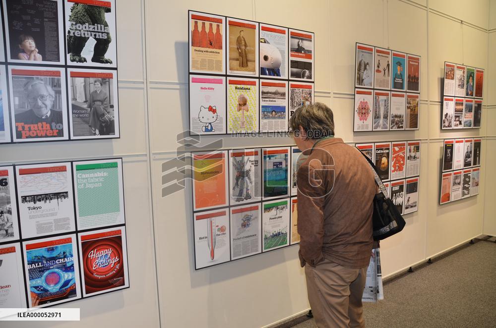 Exhibition on Japan's oldest English daily opens in Yokohama