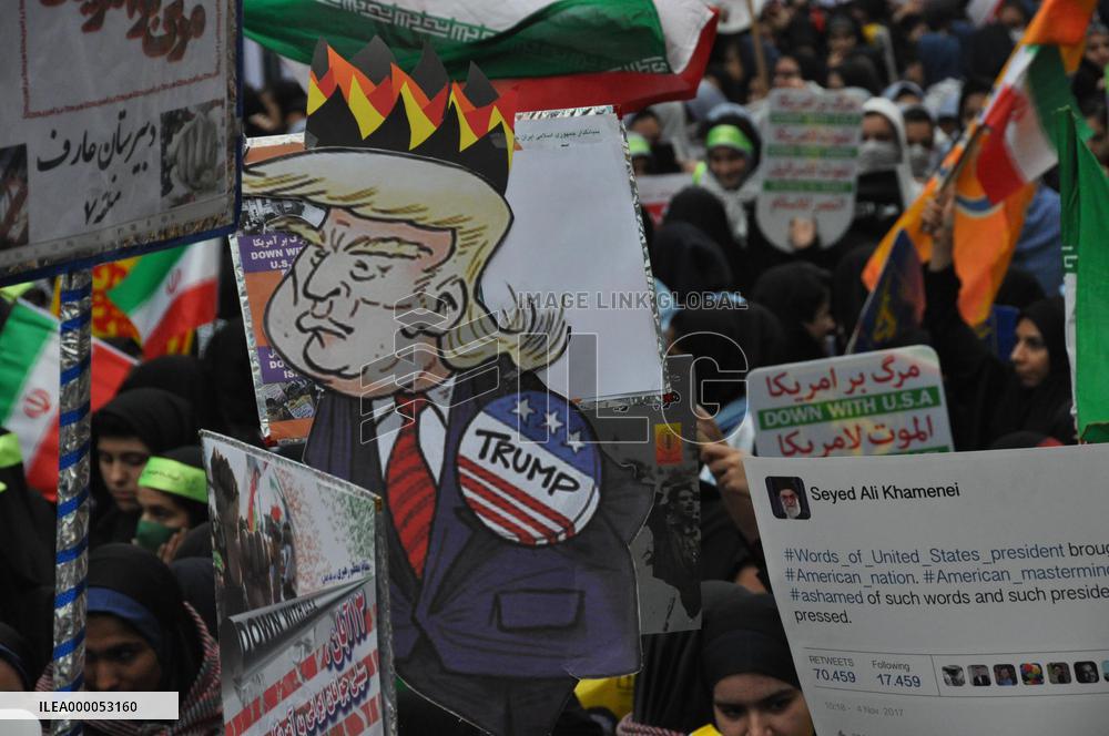 Iran commemorates 38th anniversary of U.S. Embassy takeover