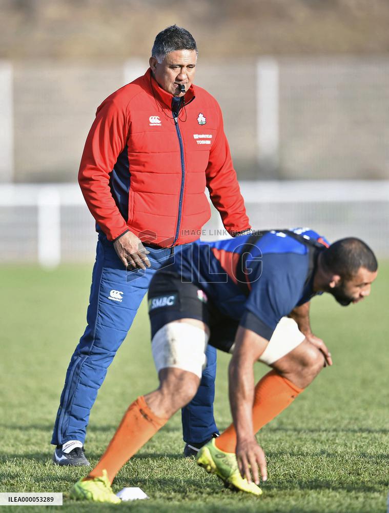 Rugby: Japan prepare for French test