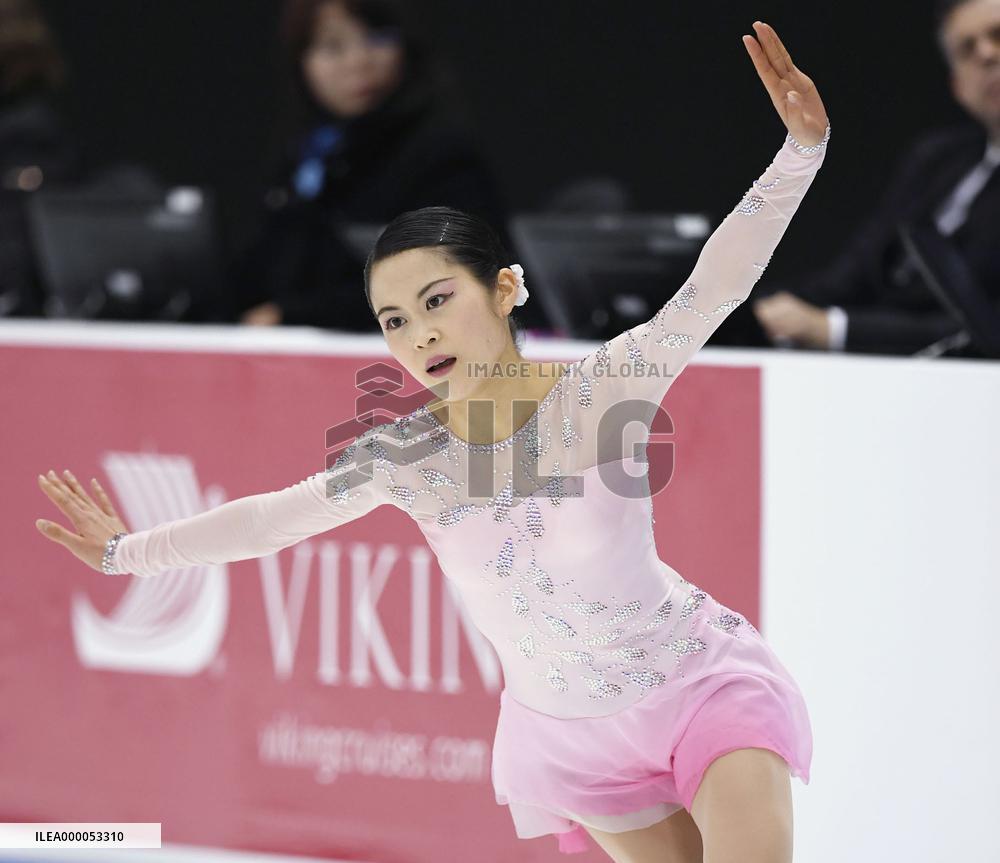 Japan's Miyahara at Skate America