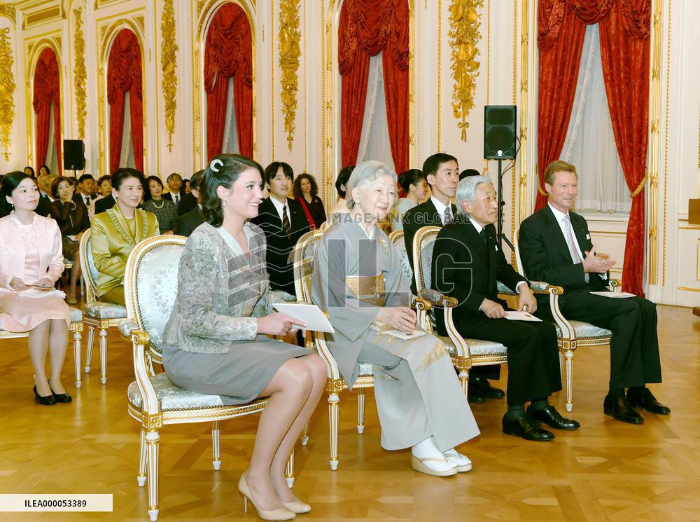 Luxembourg's grand duke in Tokyo