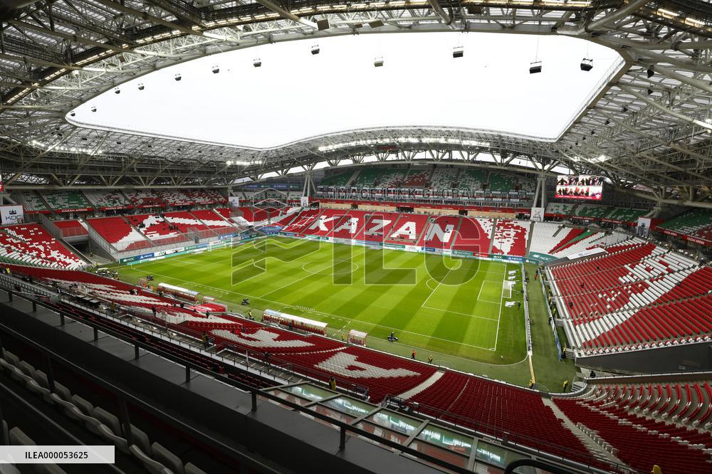 Football: World Cup venue in Russia