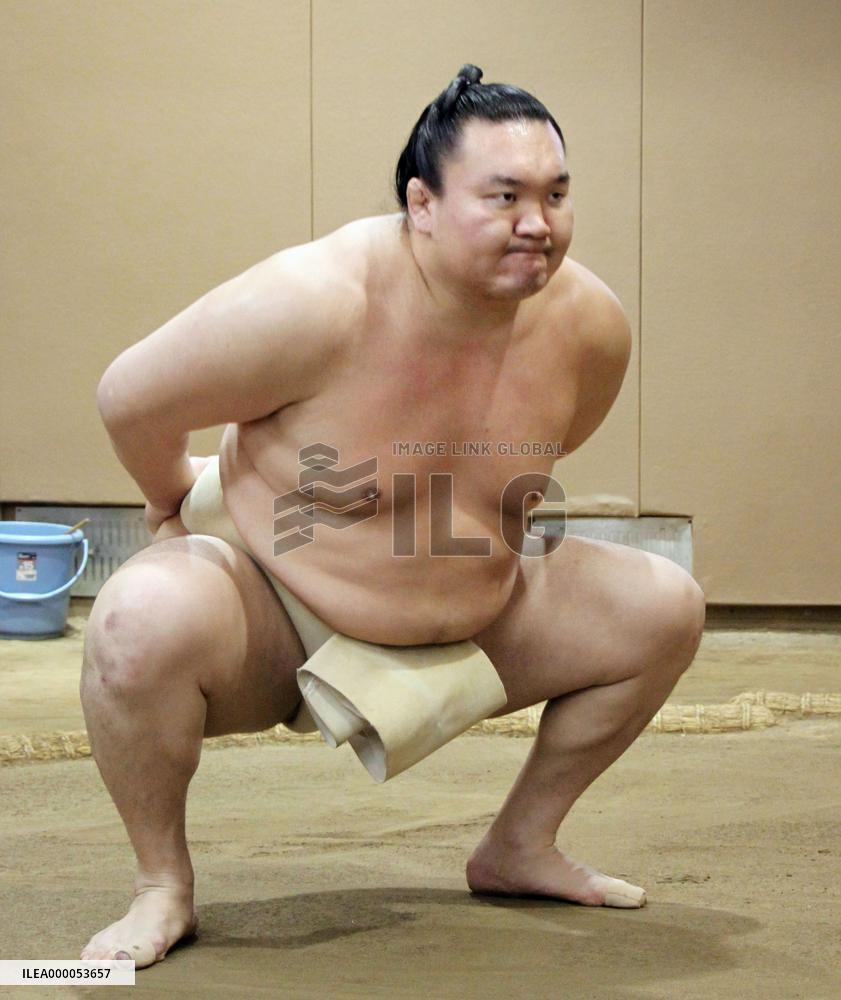 Sumo grand champion Hakuho