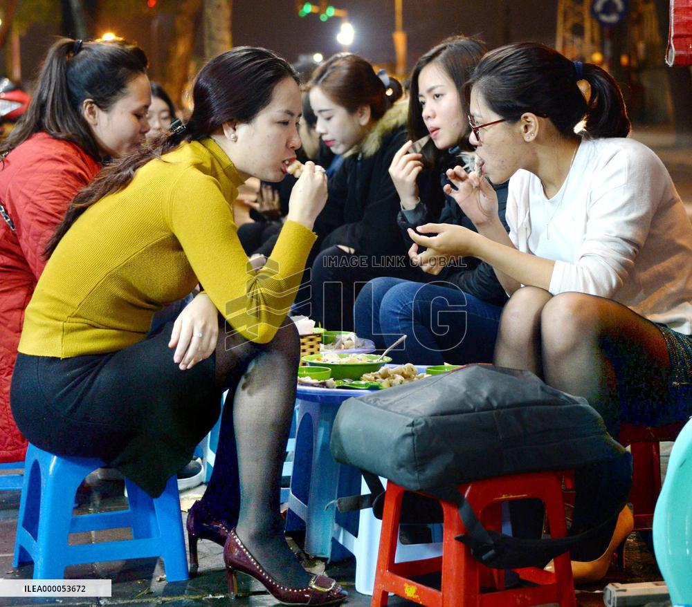 Female workers in Hanoi
