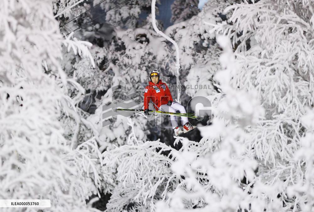 Japanese skier Taihei Kato