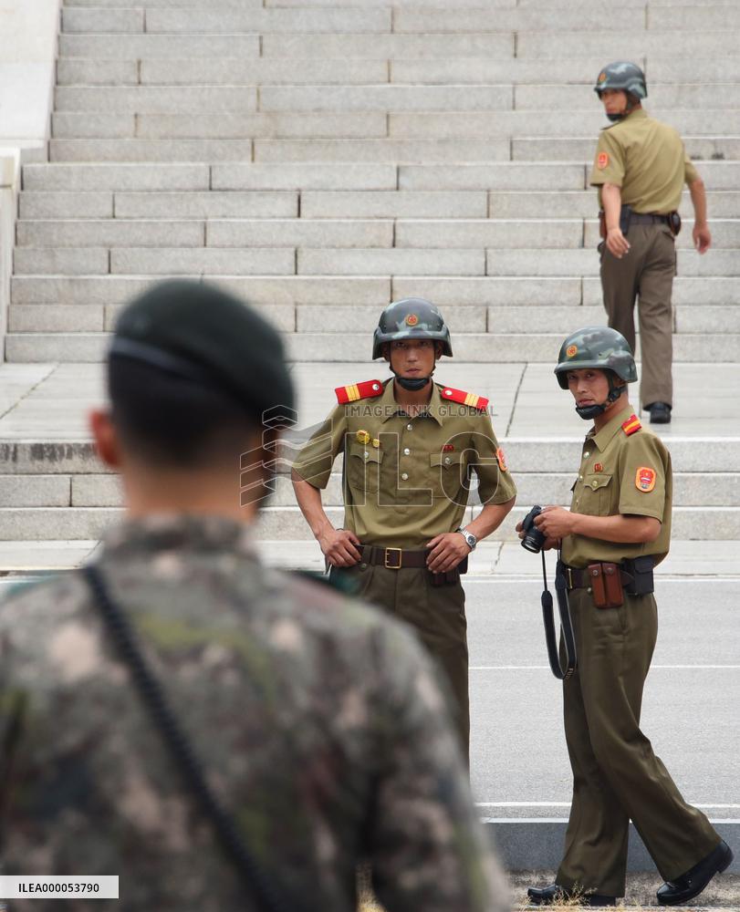 A South Korean soldier