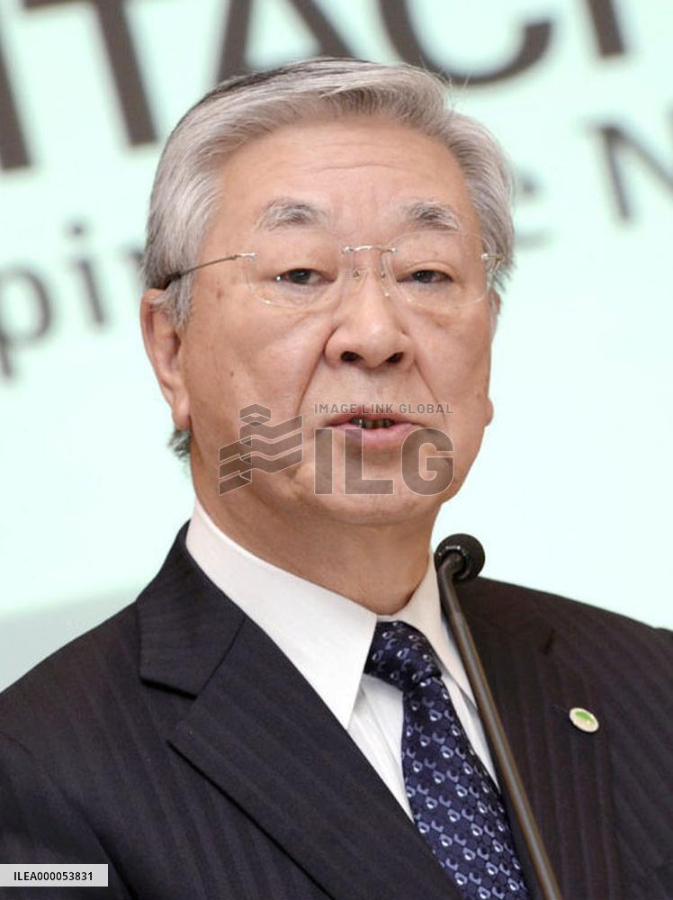 Hitachi chairman appointed to head Japan Business Federation