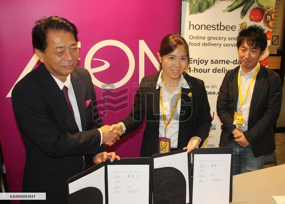 Aeon, honestbee tie up in Malaysia
