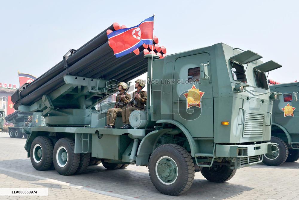 N. Korea's military parade