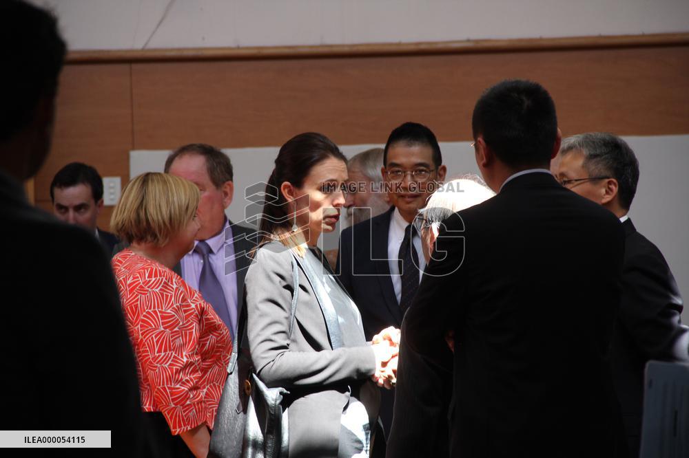 New Zealand PM meets with Christchurch building collapse families