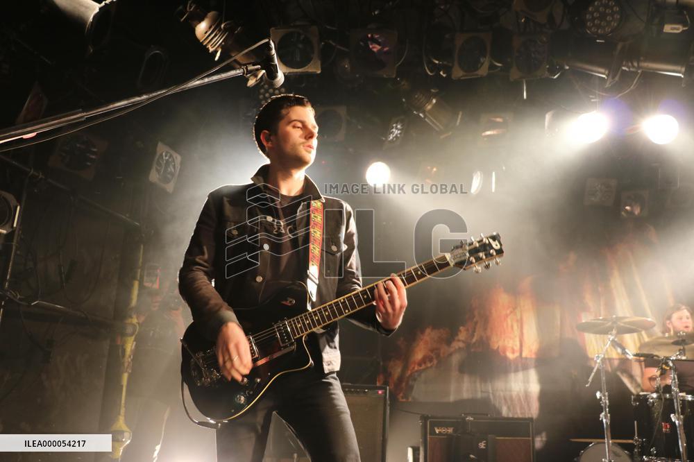 The Amazons in concert in Tokyo