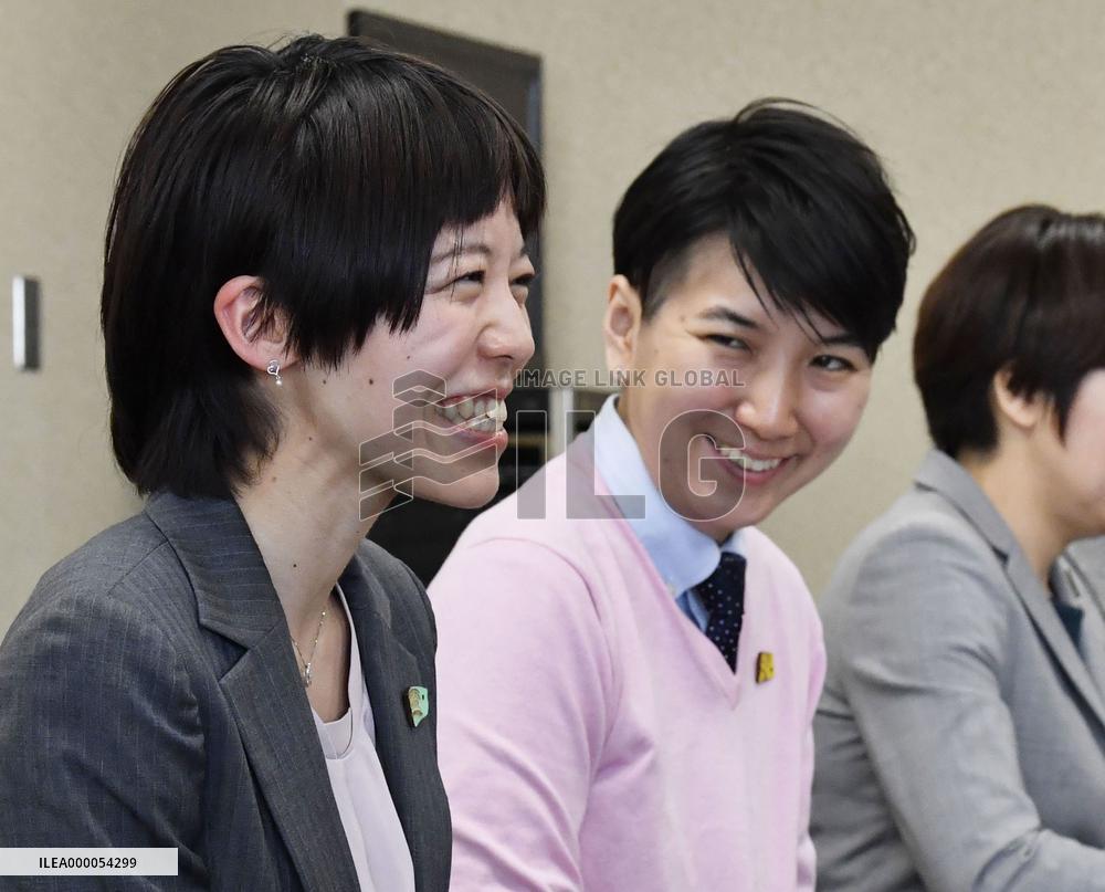 Same-sex couple in Japan