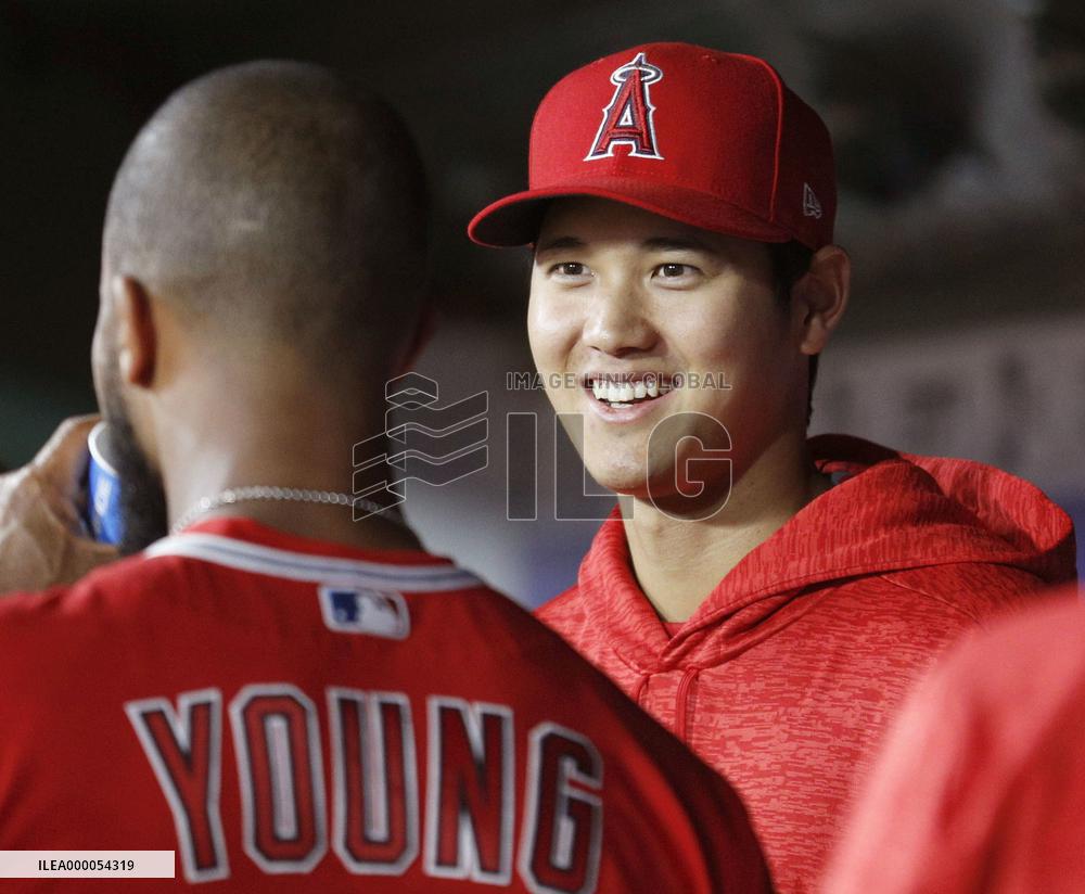 Baseball: Angels' Ohtani