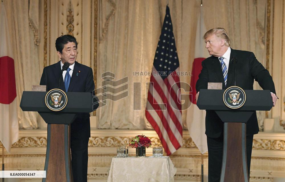 Abe-Trump talks