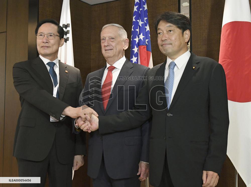 Trilateral defense talks