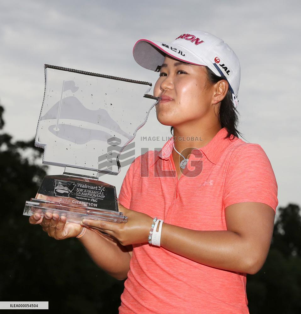 Golf: Hataoka wins NW Arkansas Championships