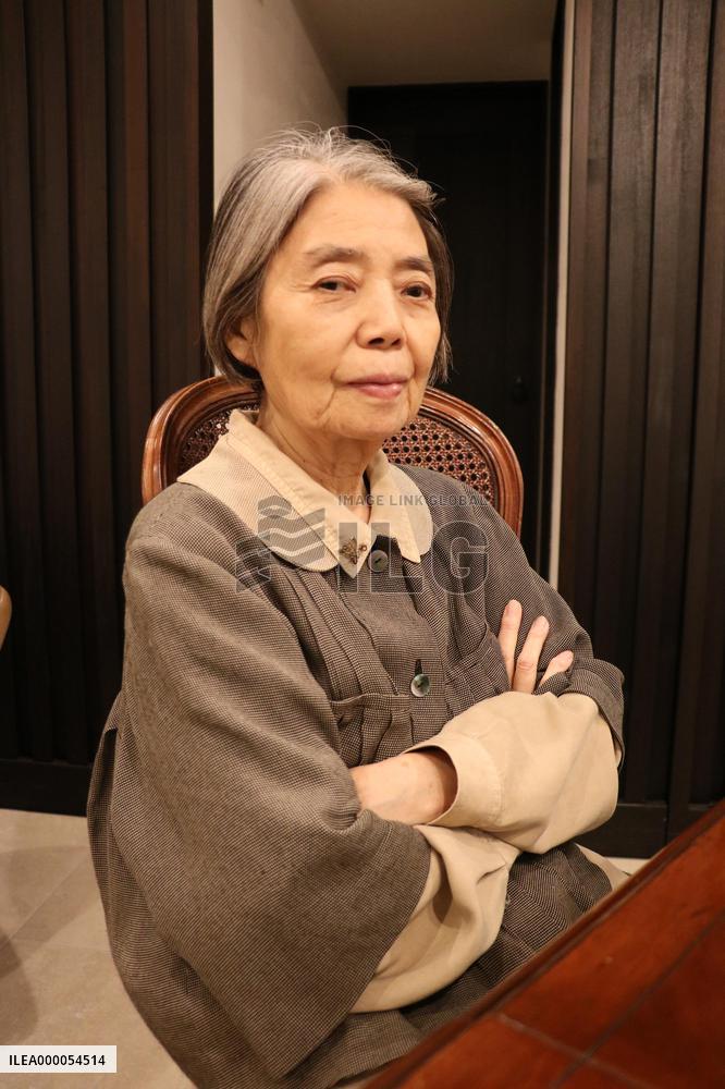 Japanese actress Kirin Kiki