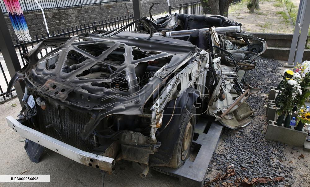 Remains of 2011 earthquake-tsunami disaster