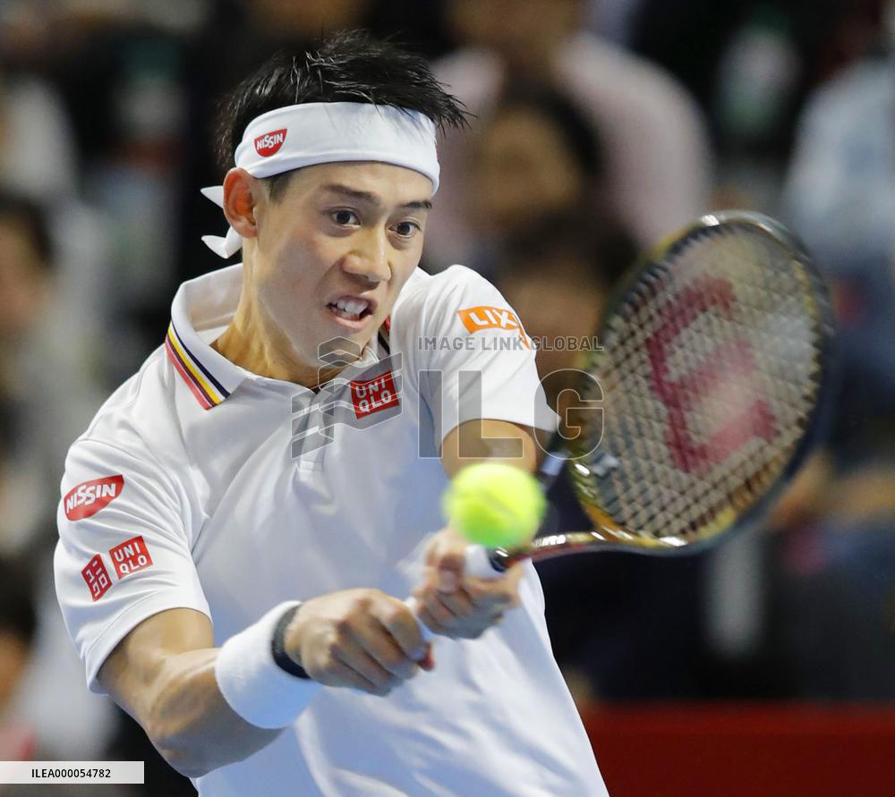 Nishikori at Japan Open