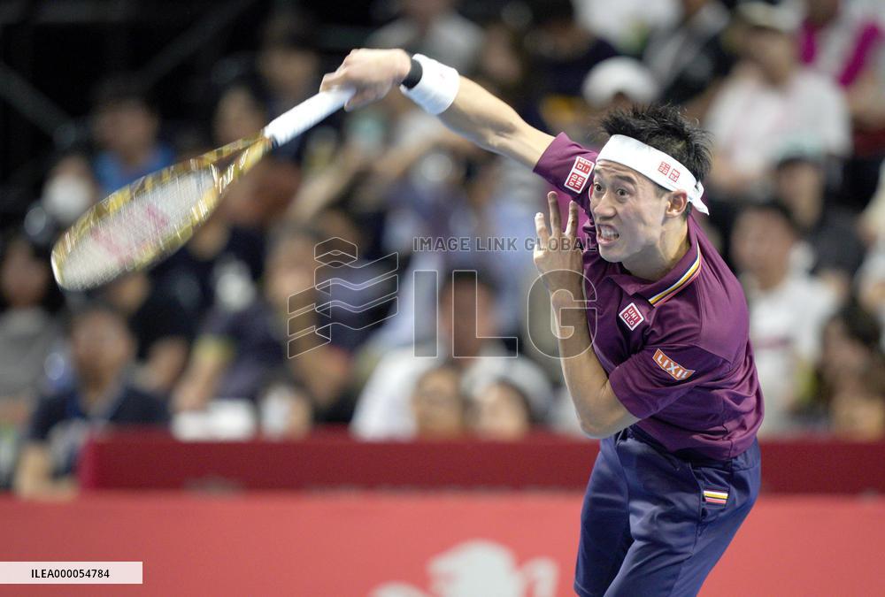 Nishikori at Japan Open