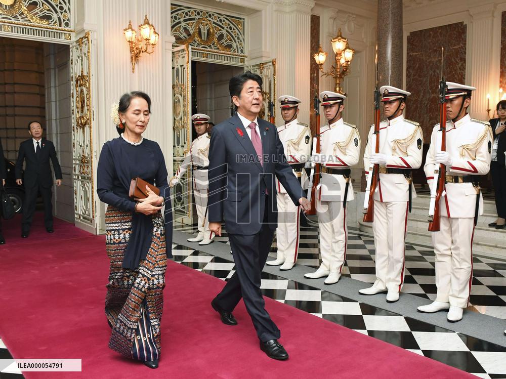 CORRECTED: Japan-Myanmar talks