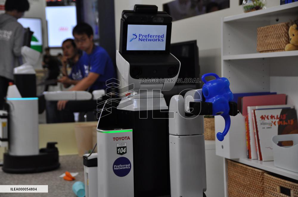 Fully autonomous in-home cleaning robot
