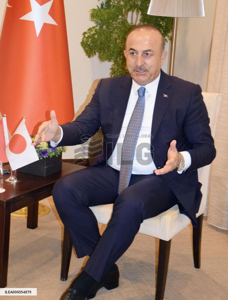 Turkish Foreign Minister Cavusoglu