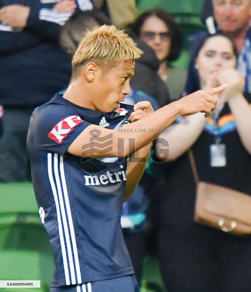 Soccer: Melbourne Victory's Honda