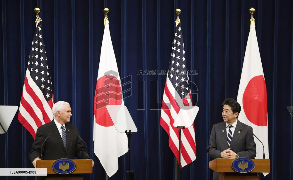 Abe-Pence talks