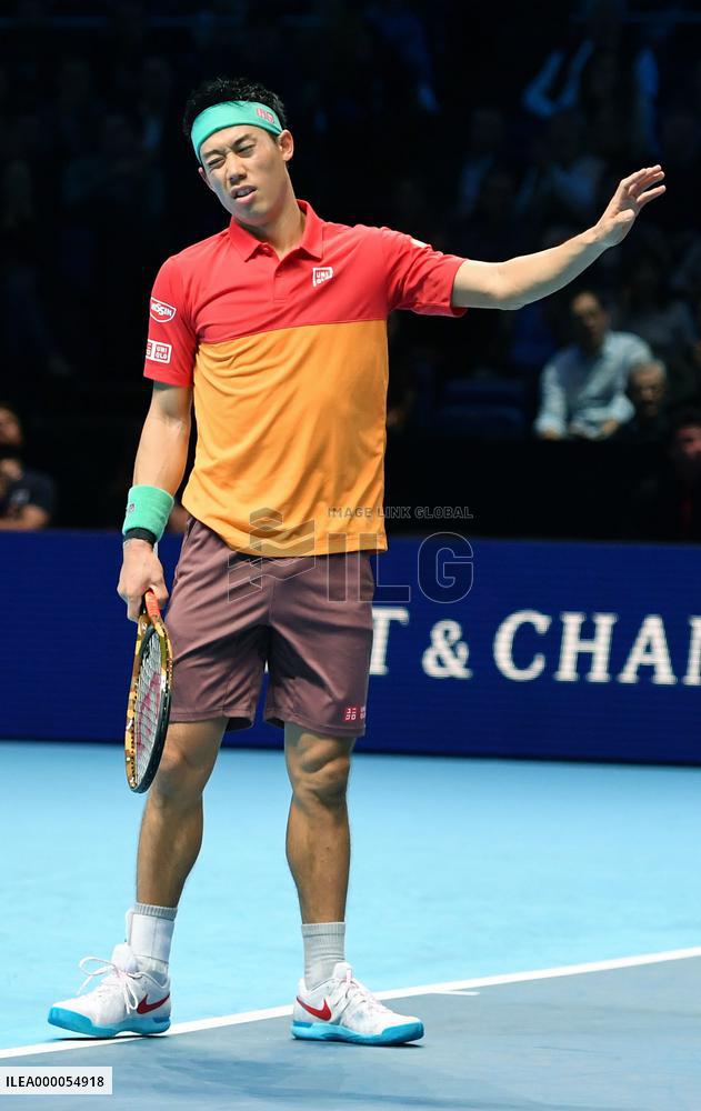 Tennis: Nishikori at ATP Finals