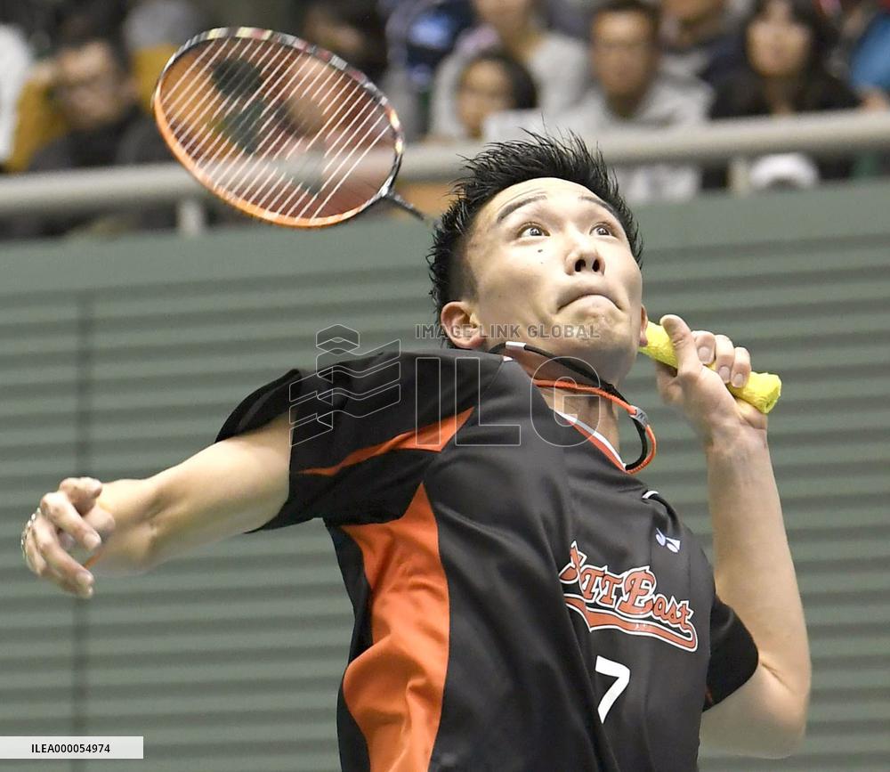 Badminton: Momota wins national championship