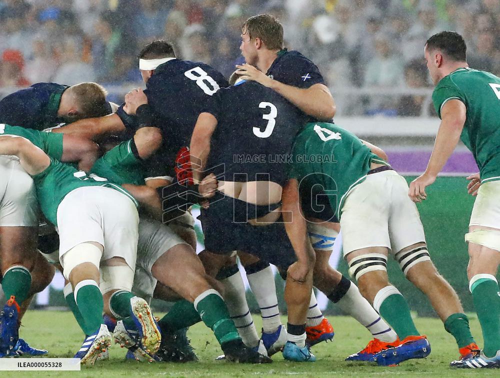 CORRECTED: Rugby World Cup in Japan: Ireland v Scotland