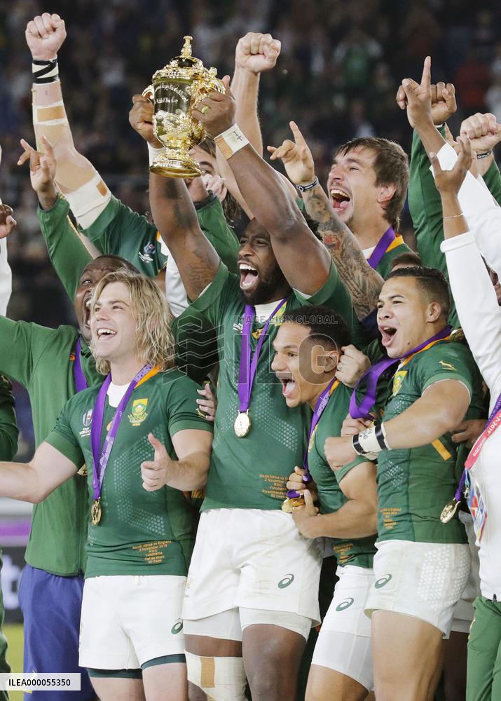 Rugby World Cup in Japan: England v South Africa