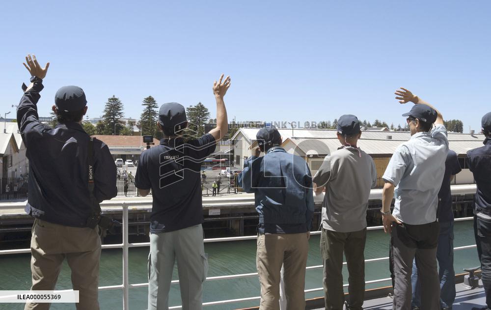 Japan whale research vessel