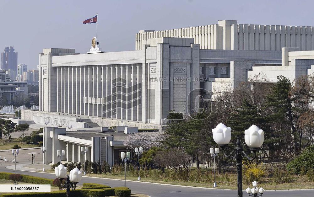 CORRECTED: Supreme People's Assembly in N. Korea