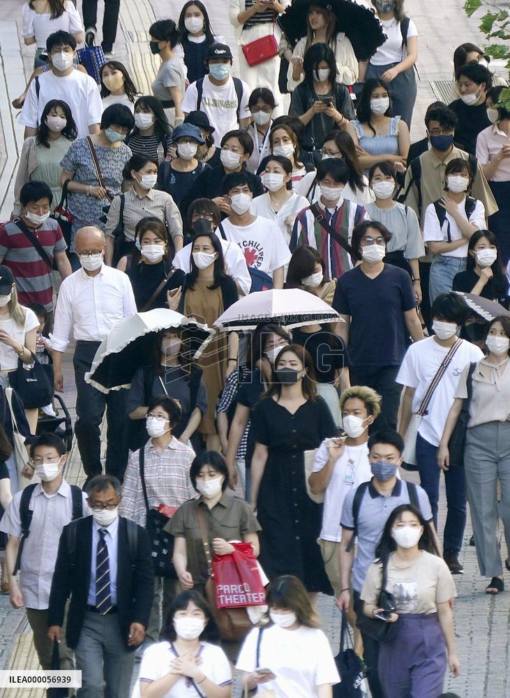 Tokyo reports 107 new coronavirus cases