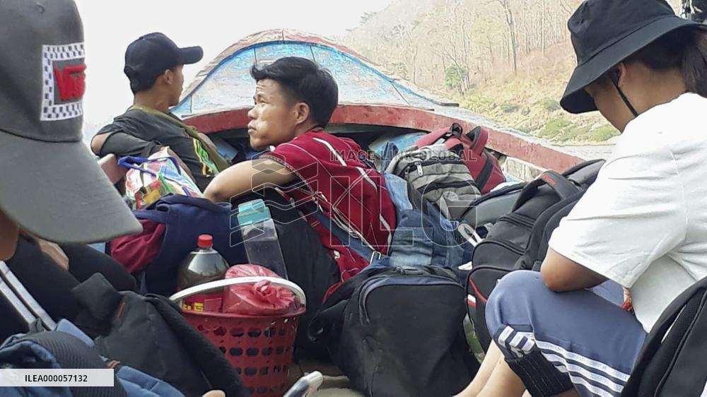 Myanmar refugees in Thailand