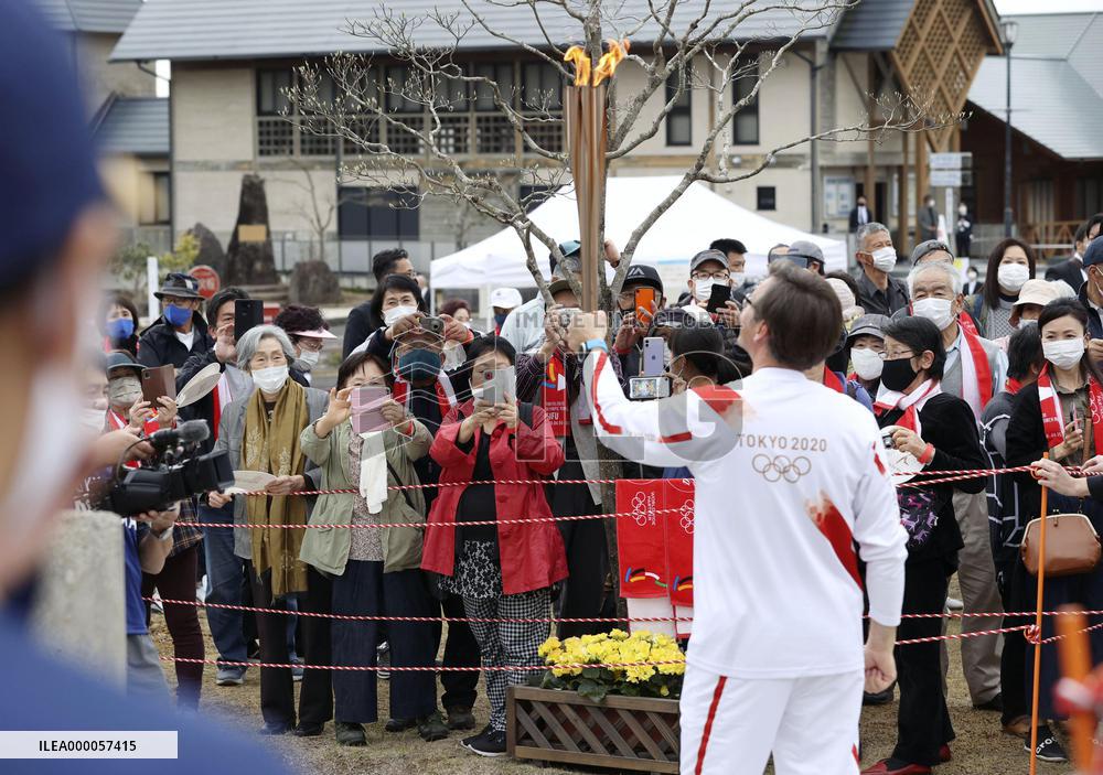 Tokyo Olympic torch relay