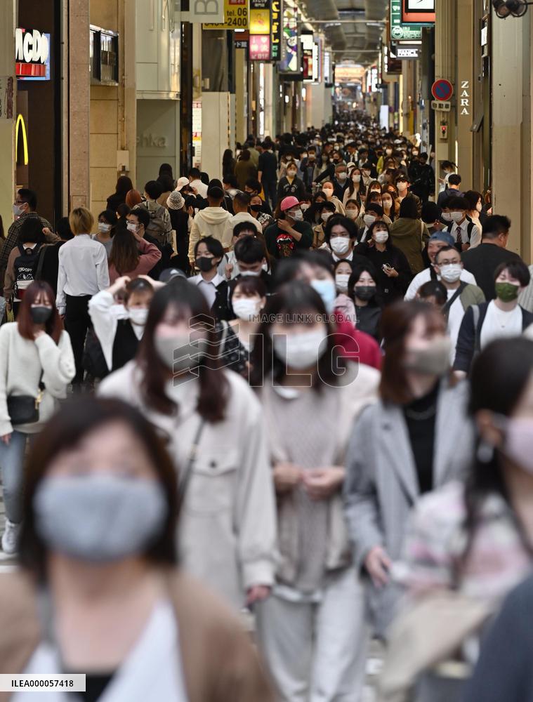 Coronavirus rampant in Osaka