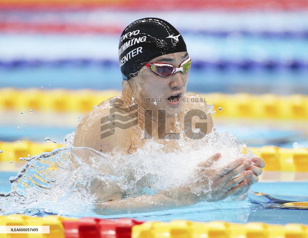 Swimming: National championships, final Olympic qualifier