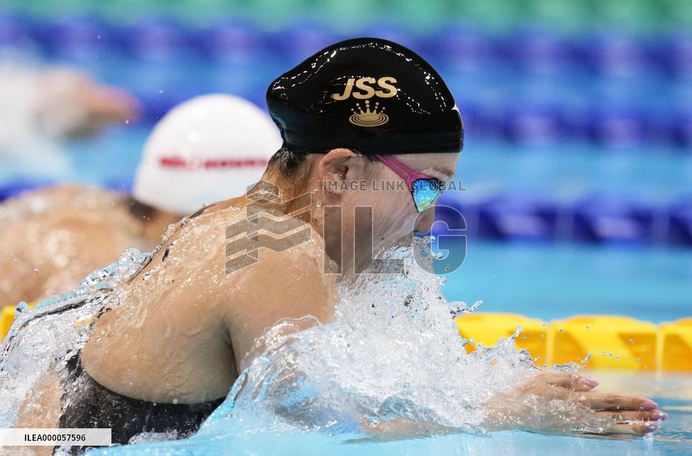 Swimming: National championships, final Olympic qualifier