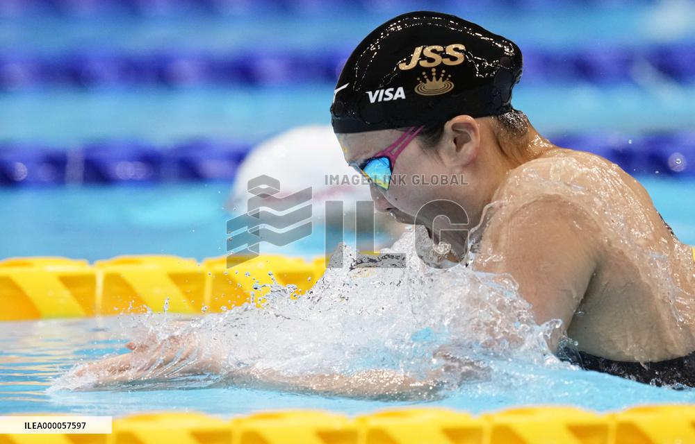 Swimming: National championships, final Olympic qualifier