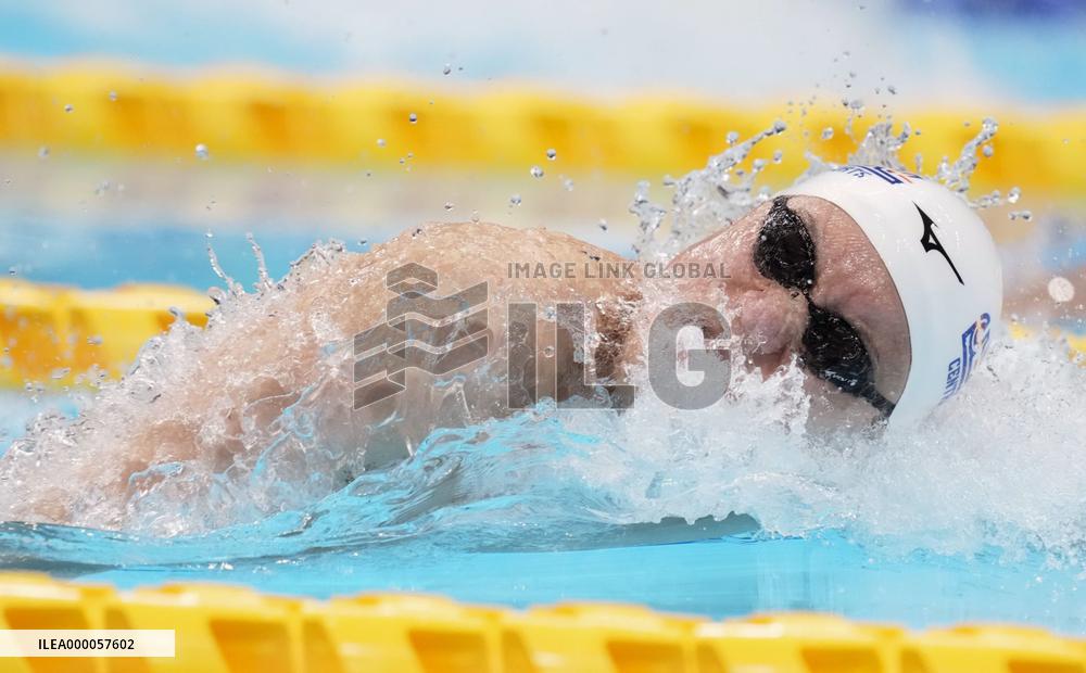 Swimming: National championships, final Olympic qualifier