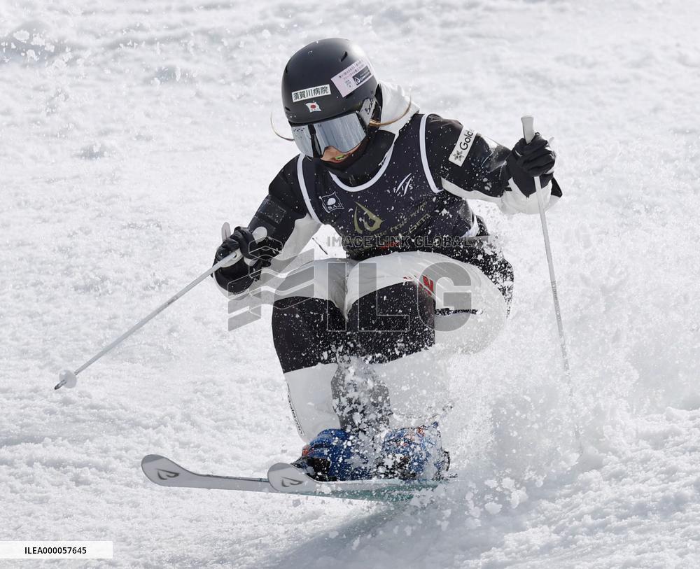 Japanese moguls skier Ayaho Taniguchi