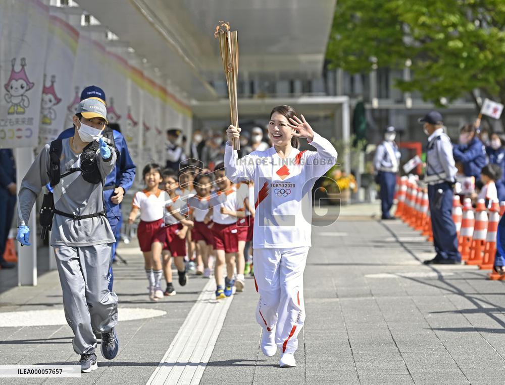 Tokyo Olympic torch relay