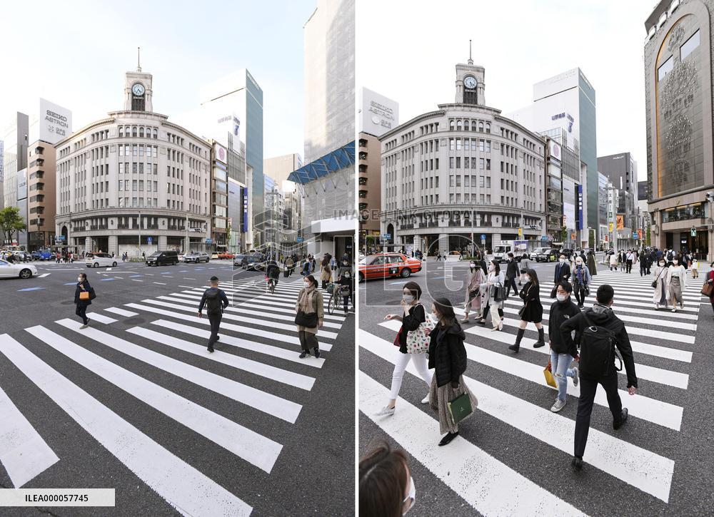 Scenes of Tokyo amid coronavirus pandemic